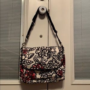 Coach Poppy Floral Graffiti Messenger Bag